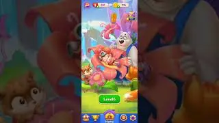 Match-three game, game three in a row 1 part