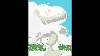 Peanuts - Snoopy (8-Bit Sandbox Drawing)
