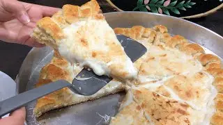 فطيره خطيره للعشا و الفطار 😋❤👌 من مطبخي #فاطمه_ابو_حاتي