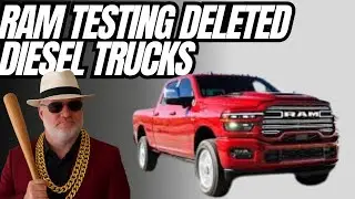 Ram Testing полностью удалил дизельные грузовики