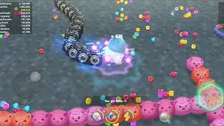 Sweet Crossing : Snake.io - new update Dessert grab.