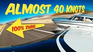 Extreme Crosswind Takeoff Challenge