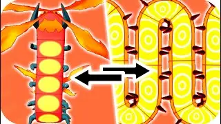 Pok&eacute;mon Sword & Shield - All Normal & Gigantamax Motion Comparison (Side by Side)