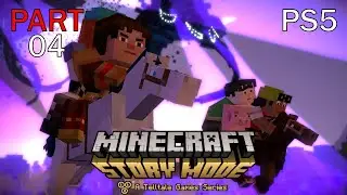 TELLTALE: MINECRAFT [2015 - 2017] - PART 04 [SEASON 1 - EPISODE 4] (Gameplay, PS5, No Commentary)