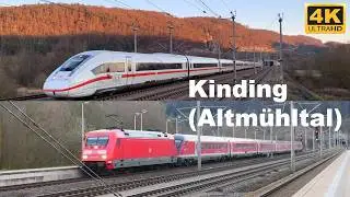 Mit Vollgas durchs sp&auml;therbstliche Altm&uuml;hltal Zugverkehr in Kinding an einen Samstagnachmittag