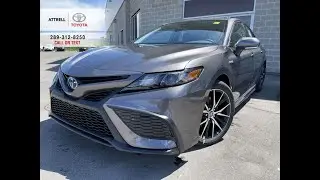 2021 Toyota Camry Hybrid SE Package SE HYBRID Review  ON - Attrell Toyota
