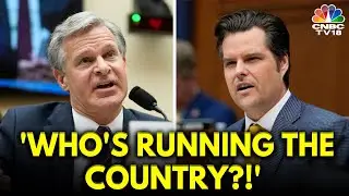 Rep. Matt Gaetz Grills FBI Director for his Failure To Disclose Biden's Mental | Trump News | N18G