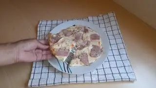 PIZZA Sin Horno 😋🍕|#cooking #food #pizza #recipe