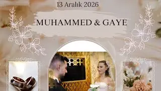 MUHAMMED &GAYE muhteşem düğünü OKTA premium istanbul PART 1