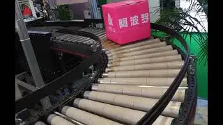 Poly-Vee Belt Driven Roller Conveyor