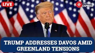 LIVE: Trump Addresses Davos as NATO Tensions Flare Over Greenland