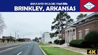 🚗 Brinkley, Arkansas 🚗 4K Drive