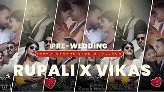 Rupali &times; Vikas | Dreamy Pre-Wedding Shoot at Nandigram | South + Western Vibe 💍❤️