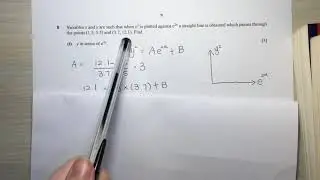 IGCSE Add Math past year paper (0606/23/O/N/18) Question 8: Exponential Function (?)