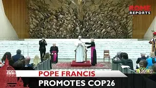 Pope Francis meets with politicians to promote COP26