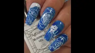 Red Iguana / Blooming Gel ~ Rosalind / 2705 ~ KADS 020 ~ Maniology Bam! White