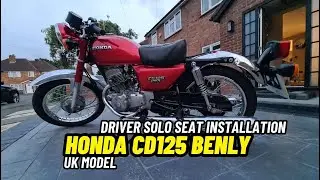Benly CD125 Solo Seat Upgrade 🏍️| Part 2 | #modifiedbikes #bikerestoration #caferacer #nauman_janjua