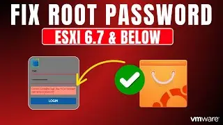 ESXi Root Password Reset (6.7 & Below) &mdash; Full Step-by-Step Recovery Guide for Sysadmins