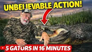 We CAUGHT 5 GATORS in Louisiana | Bayou MAYHEM!!