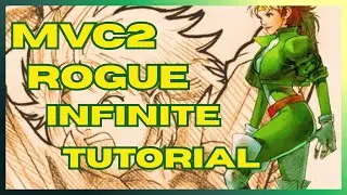 MvC2 Rogue Speed Up Infinite Tutorial