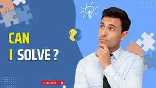 Can I solve the RIDDLE using Python Language?? Fun Challenge