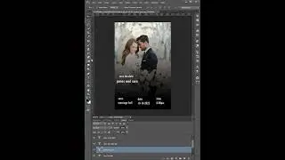 Create friends wedding card/invitation easily in photoshop....