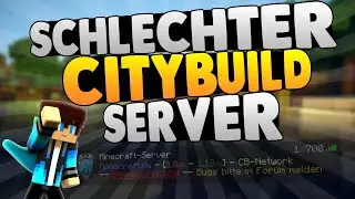 DIESER UNPROFESSIONELLE CITYBUILD SERVER IST SCHLECHT! | MINECRAFT SERVER VORSTELLUNG | 1.16
