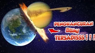 APA YANG TERJADI JIKA BUMI DI TABRAK PLANET SATURNUS!! - Solar Smash