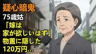 疑心暗鬼75歳姑「嫁は家が欲しいはず」物置に隠した120万円…
