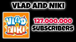 Vlad and Niki Hitting 127 Million Subscribers
