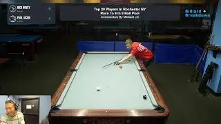 #9 Rick Hovey VS #11 Paul Jacob Top 20 Players In Rochester NY Race To 9 In 9 Ball Pool!
