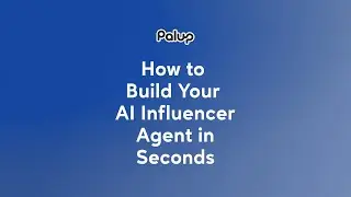 How to Build Your AI Influencer Agent in Seconds