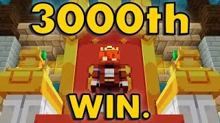 SandwichLord gets his 3000th Parkour Warrior Survivor win