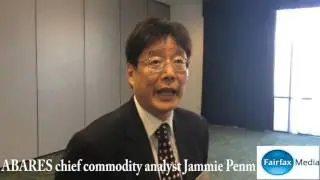 ABARES chief commodity analyst Jammie Penm
