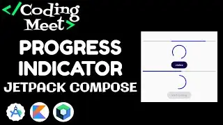 How to Implement Progress Bar Indicator in Jetpack Compose | Android Studio Tutorial