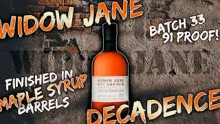 Silky Maple SYRUP Bourbon?! Widow Jane Decadence Review is HERE!