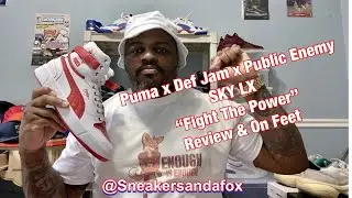 Puma x Def Jam x Public Enemy Sky LX &ldquo;Fight The Power&rdquo; Review/On Feet