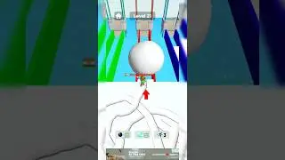 Snow Race level 21#shorts