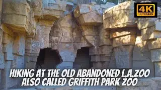 Hiking at the old abandoned Griffith Zoo part 1