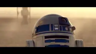 Звёздные войны: Пробуждение силы. C-3PO и R2-D2 встречают BB-8 | официальный конкурс O2 Priority