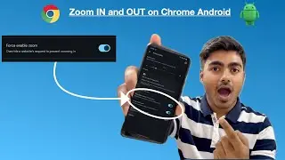 How to Zoom In & Out in Chrome/Brave Android 🔍📱 (Super Easy!)
