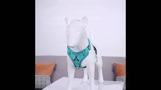 HT-864 Arn&eacute;s de pecho reflectante transpirable con correa para perros
