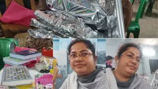 কিছু social work /Bengali blog ghare baire with chotelal 🐦 & natabarlal 🐕