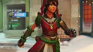[HD] Kiriko POTG ~ Winter Wonderland
