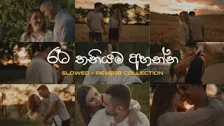 රෑට තනියම අහන්න 💔 | Slowed + Reverb Sinhala Song Collection