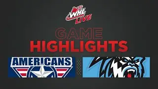 WHL Highlights: Americans (4) at ICE (5) - November 5, 2022