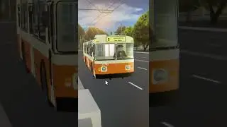 Troleibuzul ZIU 9 #3240 pe linia 9