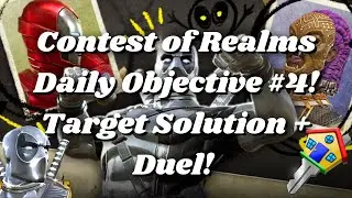 Contest of Realms Daily Objective #4! Target Solution + Duel - Marvel Contest of Champions