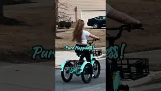 ✨ Keep the child in you alive with the Mooncool TK1 Folding Electric Trike  #electrictricycle