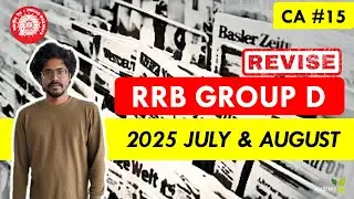 RRB GROUP D CURRENT AFFAIRS Class - 2025
